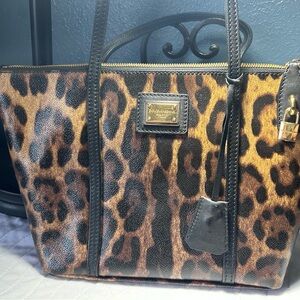 Pre-loved NWOT - Dolce&Gabbana Animal Print Bag